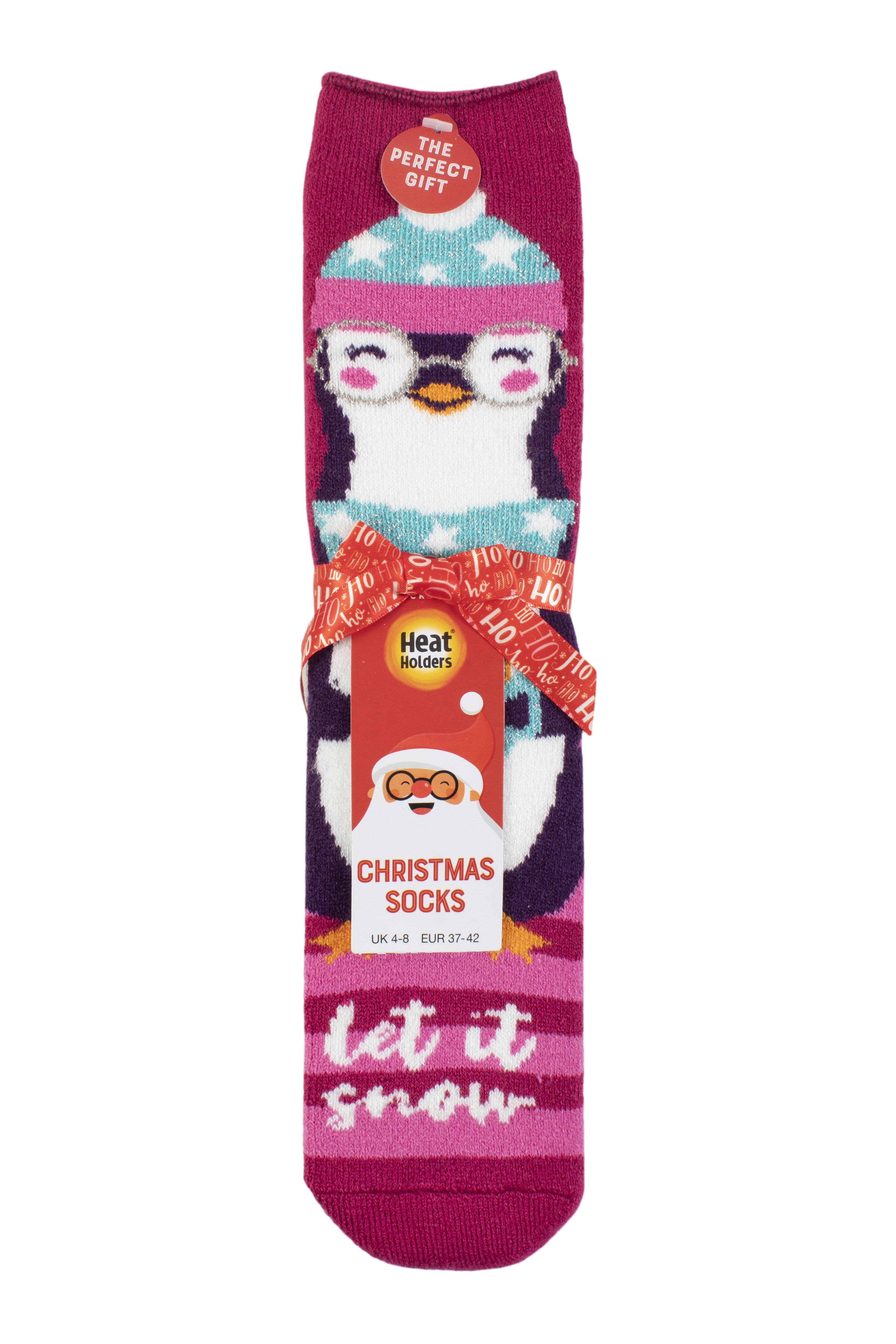 HEAT HOLDERS Ponožky LITE XMAS vánoční MEDIUM LTLHH32PEN dámské HEAT HOLDERS